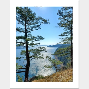 Pender Island Vista . Posters and Art